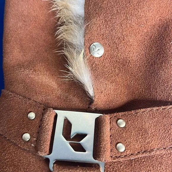 Koolaburra by Ugg Karlee Suede Fur Booties