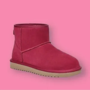 Koolaburra by UGG Koola Girls' Mini Winter Boots Size 5 Berry Red