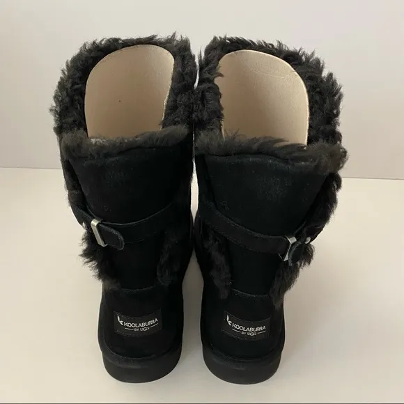 Koolaburra by UGG Remley Short Boots Black 8 NWOB