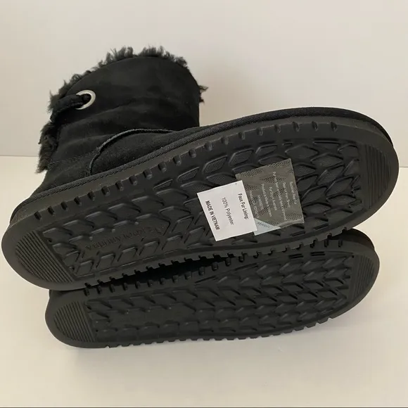 Koolaburra by UGG Remley Short Boots Black 8 NWOB