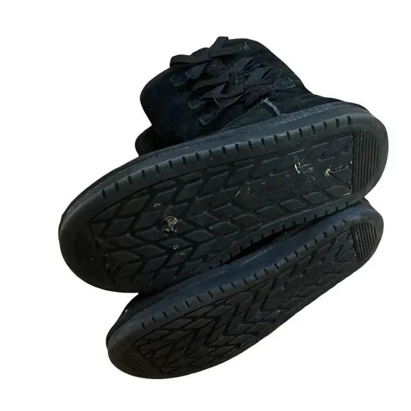 Koolaburra by Ugg Kids Victoria Tall Boot Black Size 2