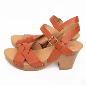 Korks. New!  Bagley Chunky Heeled Sandal.