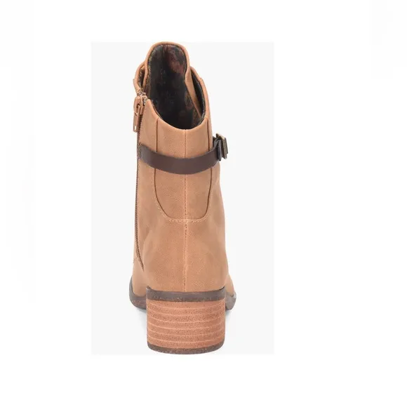 Korks Reese Boot Lace Up Brown Combo Faux Leather Women’s Size 8