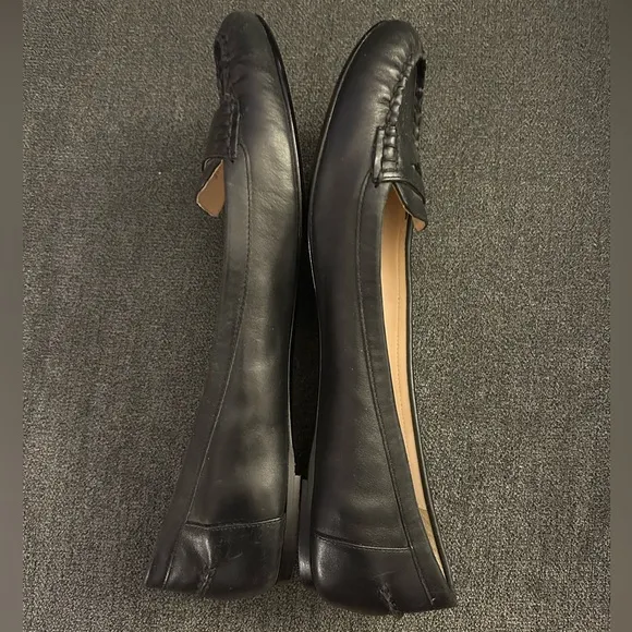 Kors Michael Kors Women’s Black Sz 8 Leather Loafers