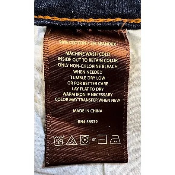 KUT From the Kloth Katy Mid Rise Relaxed Fit Boyfriend Skinny Jeans - Size 2  **
