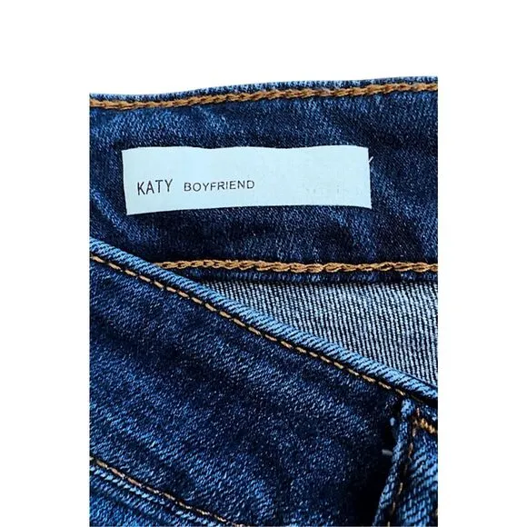KUT From the Kloth Katy Mid Rise Relaxed Fit Boyfriend Skinny Jeans - Size 2  **