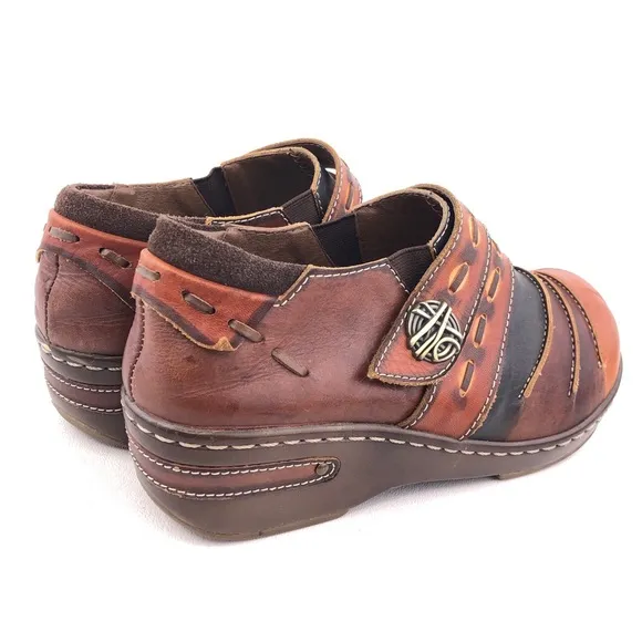 L' Artiste by Spring Step Sherbet Slip on Clog Shoes EUR 38
