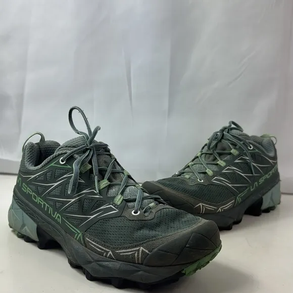 La Sportiva Akyra Ws Ortho Lite Mountain Gray/Green Trail Women’s Running Shoes