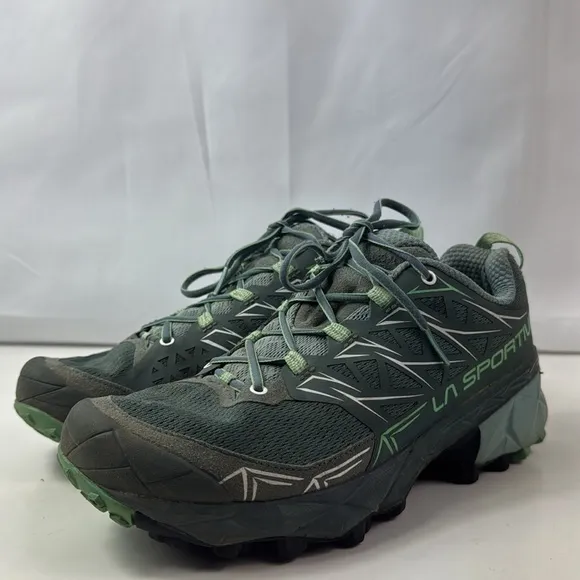 La Sportiva Akyra Ws Ortho Lite Mountain Gray/Green Trail Women’s Running Shoes