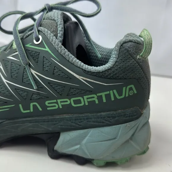 La Sportiva Akyra Ws Ortho Lite Mountain Gray/Green Trail Women’s Running Shoes