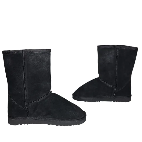 Lamo Leather Suede Boots W0909 Size 7 NIB