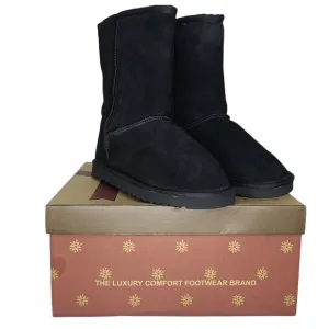 Lamo Leather Suede Boots W0909 Size 7 NIB