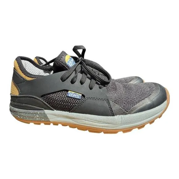 LEMS Mesa Flexible Barefoot Style Sneaker Black Men size 8 D