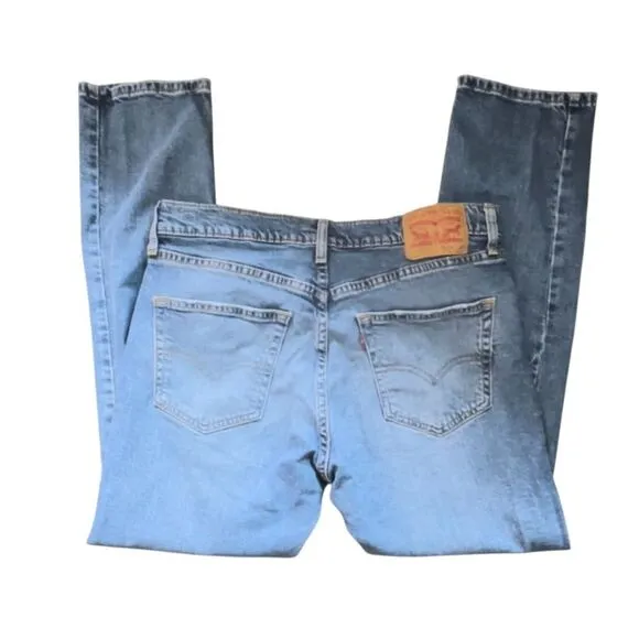 Levi's Men's 511 Slim Fit Jeans, Dolf Nugget Destructed-Medium Indigo (04511-490