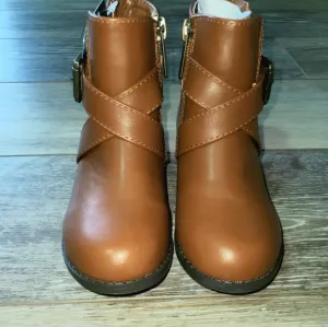 Little Girls Tahari Faux Leather Ankle boots