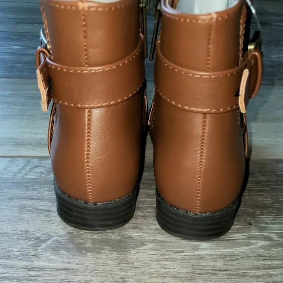 Little Girls Tahari Faux Leather Ankle boots