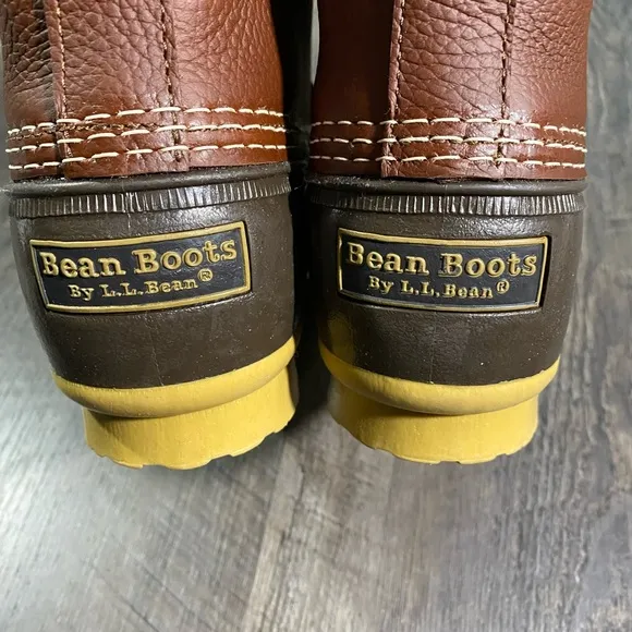 L.L. BEAN Boots 7&quot; Fleece-Lined Insulated Front-Zip Women's 10 M