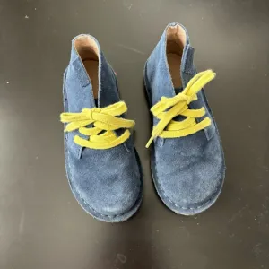 LL Bean Kids Chukka Boots Blue Suede Size 10