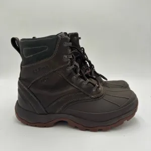 L.L. Bean Men’s 10 Brown Leather Storm Chaser Waterproof Lace Up Boots