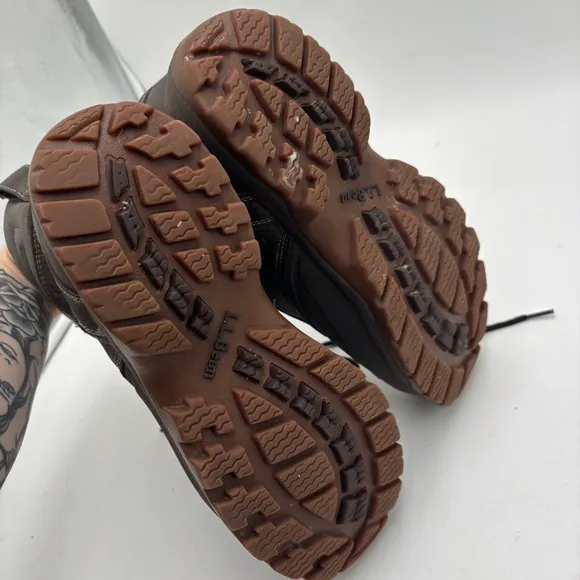 L.L. Bean Men’s 10 Brown Leather Storm Chaser Waterproof Lace Up Boots