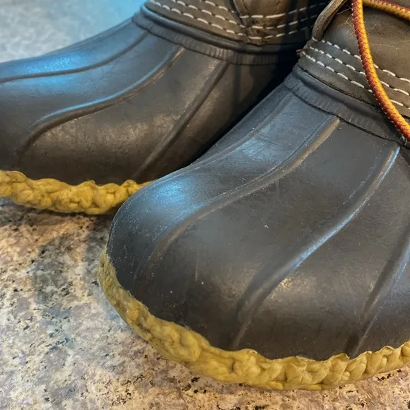 L.L. Bean Small Batch Bean Boots Men’s 8M 503049 Waterproof Lower FM Duck Boots