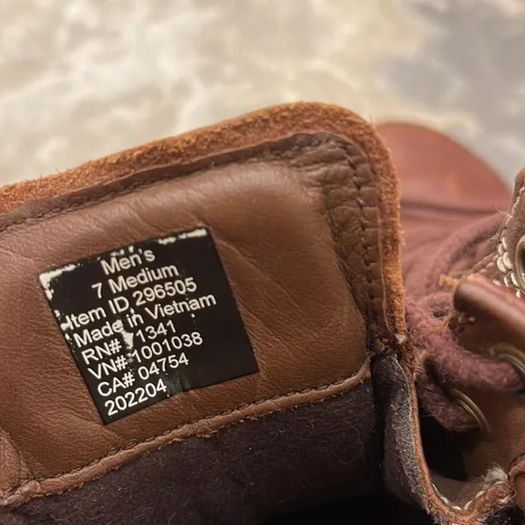 L.L Bean TEK 2.5 Boots waterproof Size 7
