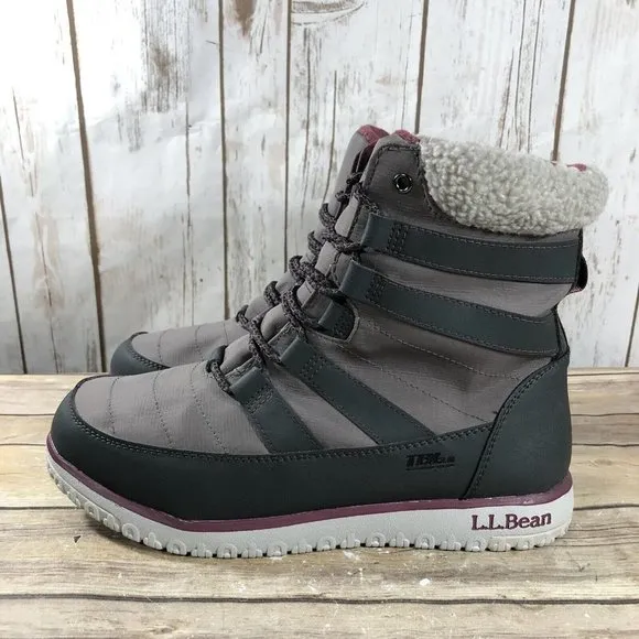 L.L. Bean Tek 2.5 Waterproof Ultralight Insulated Boots Womens Size 10 Outdoors