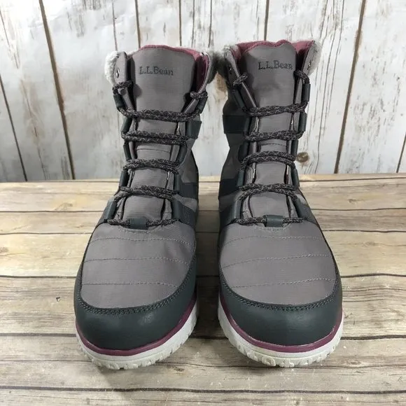 L.L. Bean Tek 2.5 Waterproof Ultralight Insulated Boots Womens Size 10 Outdoors