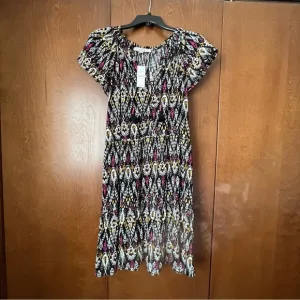 Loft Boho Inspired Tiered Dress NWT Perfect for Weddings Season Sz M Ret $89.95