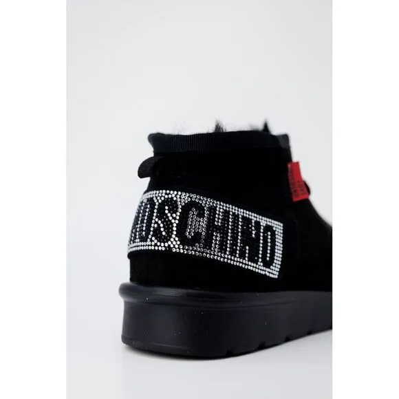 Love Moschino Black Polyester Women's Boot