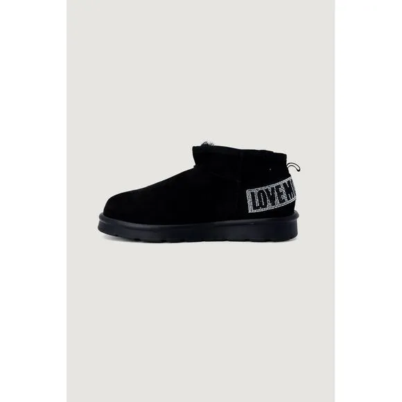 Love Moschino Black Polyester Women's Boot