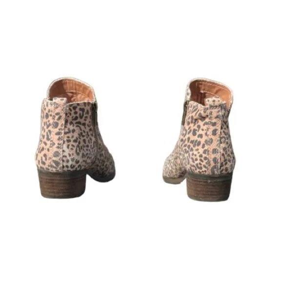 Lucky Brand Boots- Leopard Ankle Booties 7