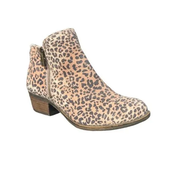 Lucky Brand Boots- Leopard Ankle Booties 7