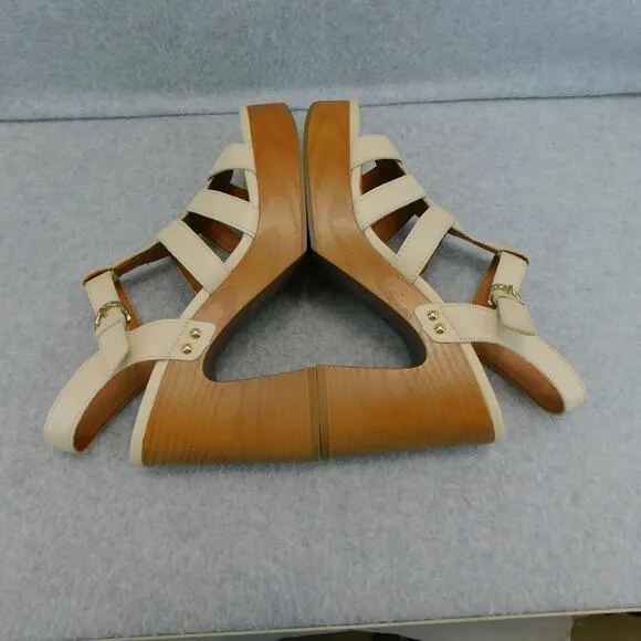Lucky Brand Women's Imana Strappy Slingback Platform Dress Sandals - Size 8.5