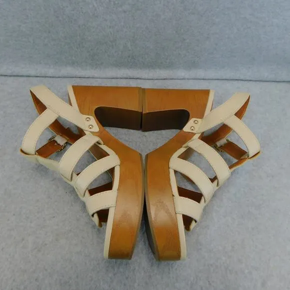 Lucky Brand Women's Imana Strappy Slingback Platform Dress Sandals - Size 8.5
