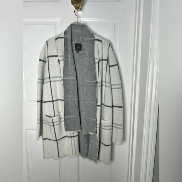 Lysse New York Faux Mink Sweater Coat  Sz Small