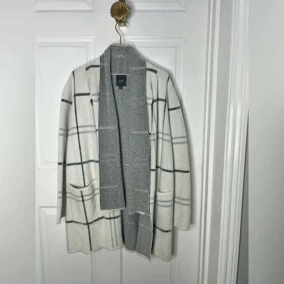 Lysse New York Faux Mink Sweater Coat  Sz Small