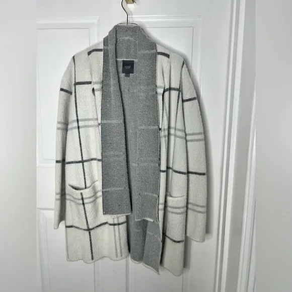 Lysse New York Faux Mink Sweater Coat  Sz Small