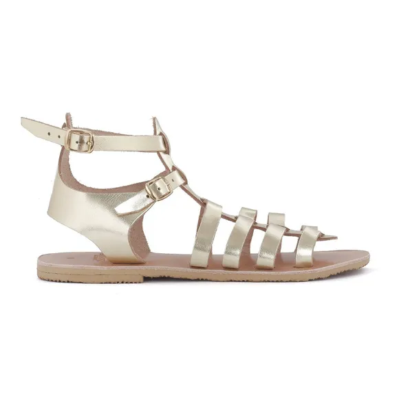 MAC&amp;LOU Greek Leather Sandals 'Calliope'