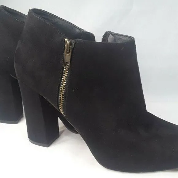 Madden Girl Women's Lopezzz Ankle‎ Booties Boots 8M