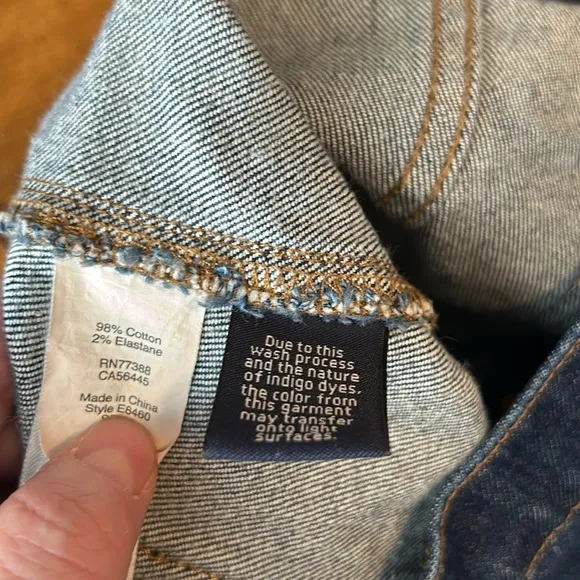 Madewell Button Front Denim Mini Skirt Size 32