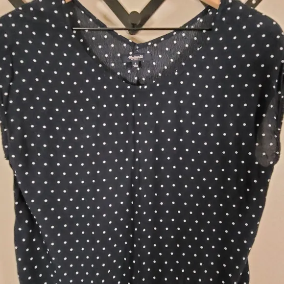 Madewell Layout Tunic Dress | Polka-Dot Dress |Tunic Dress | Madewell Dress | S