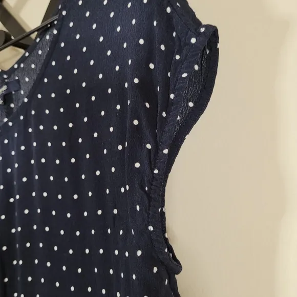 Madewell Layout Tunic Dress | Polka-Dot Dress |Tunic Dress | Madewell Dress | S