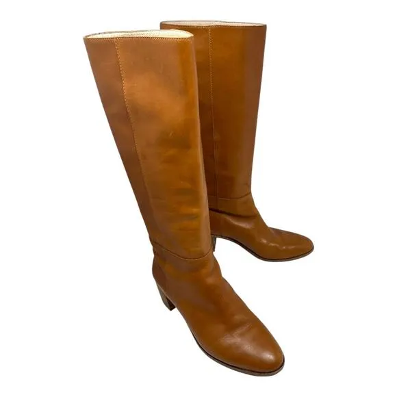 Madewell Leather The Carlotta Tall Boot Size 9