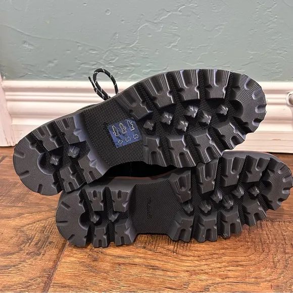 Madewell NEW The Citywalk Lugsole Hiker Boot, True Black Size 5