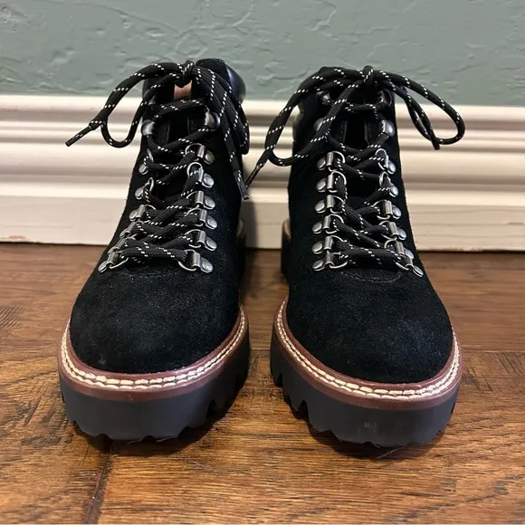 Madewell NEW The Citywalk Lugsole Hiker Boot, True Black Size 5