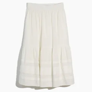 Madewell tiered midi skirt Sz XL