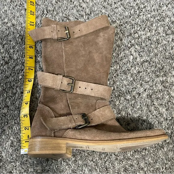 Maje Suede Kriminel Boots Size 37 USA 6.5
