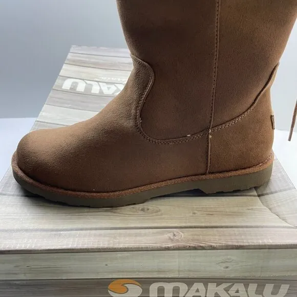 Makalu Brown Suede Boots Size 10