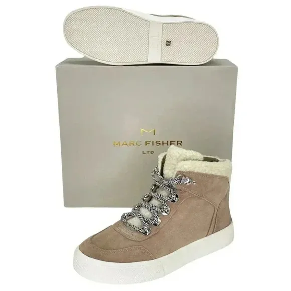 Marc Fisher LTD Summa Suede Leather Womens Ankle Boots Size 6M